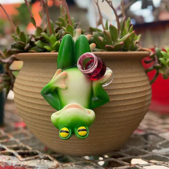 3Pcs Resin Animal Realistic Frog Figurine Miniature Statue for Women Garden - Picture 5 of 6